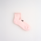 Pembe Unicolor Quarter Havlu Çorap