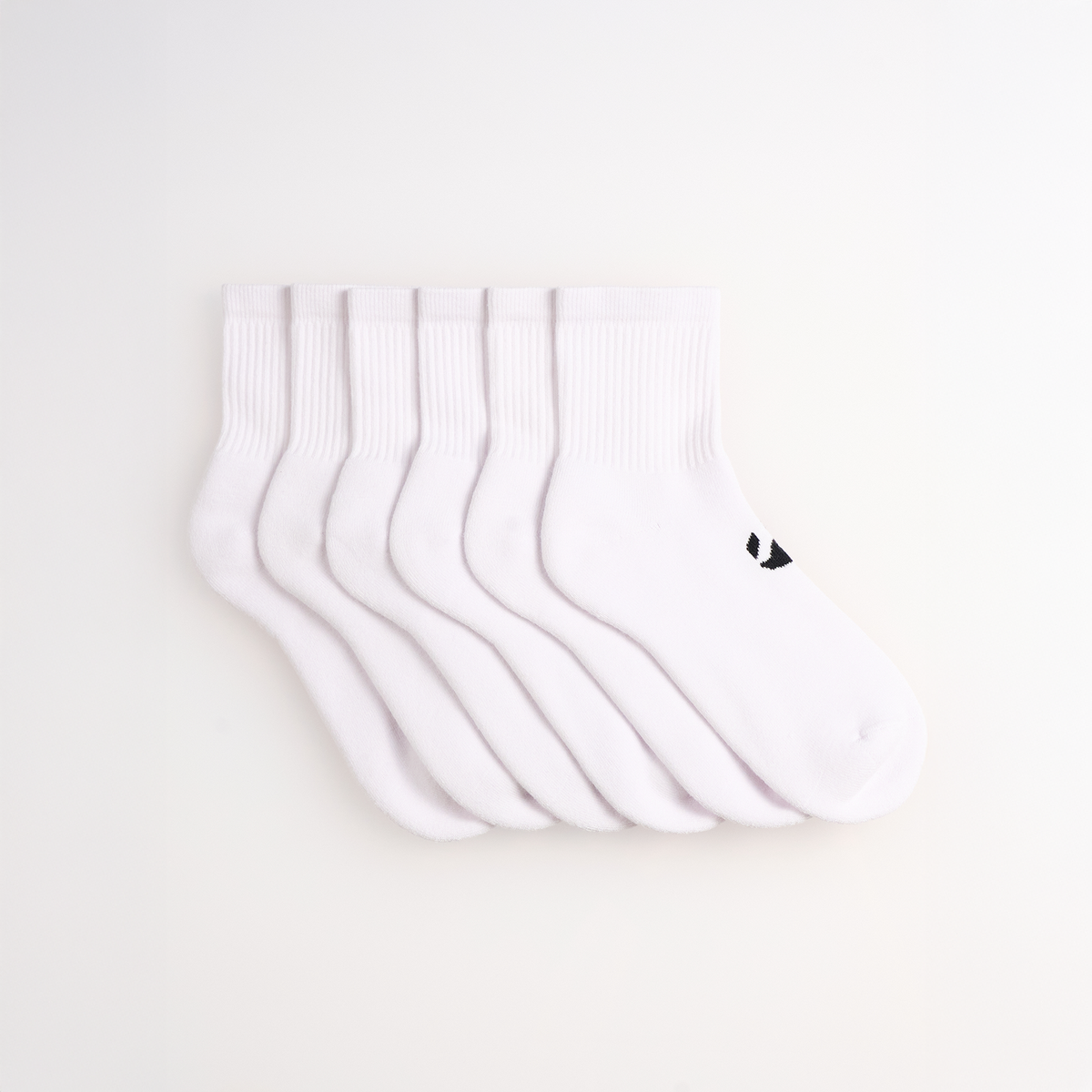 6-Pack Unicolor Havlu Çorap - 6 Beyaz