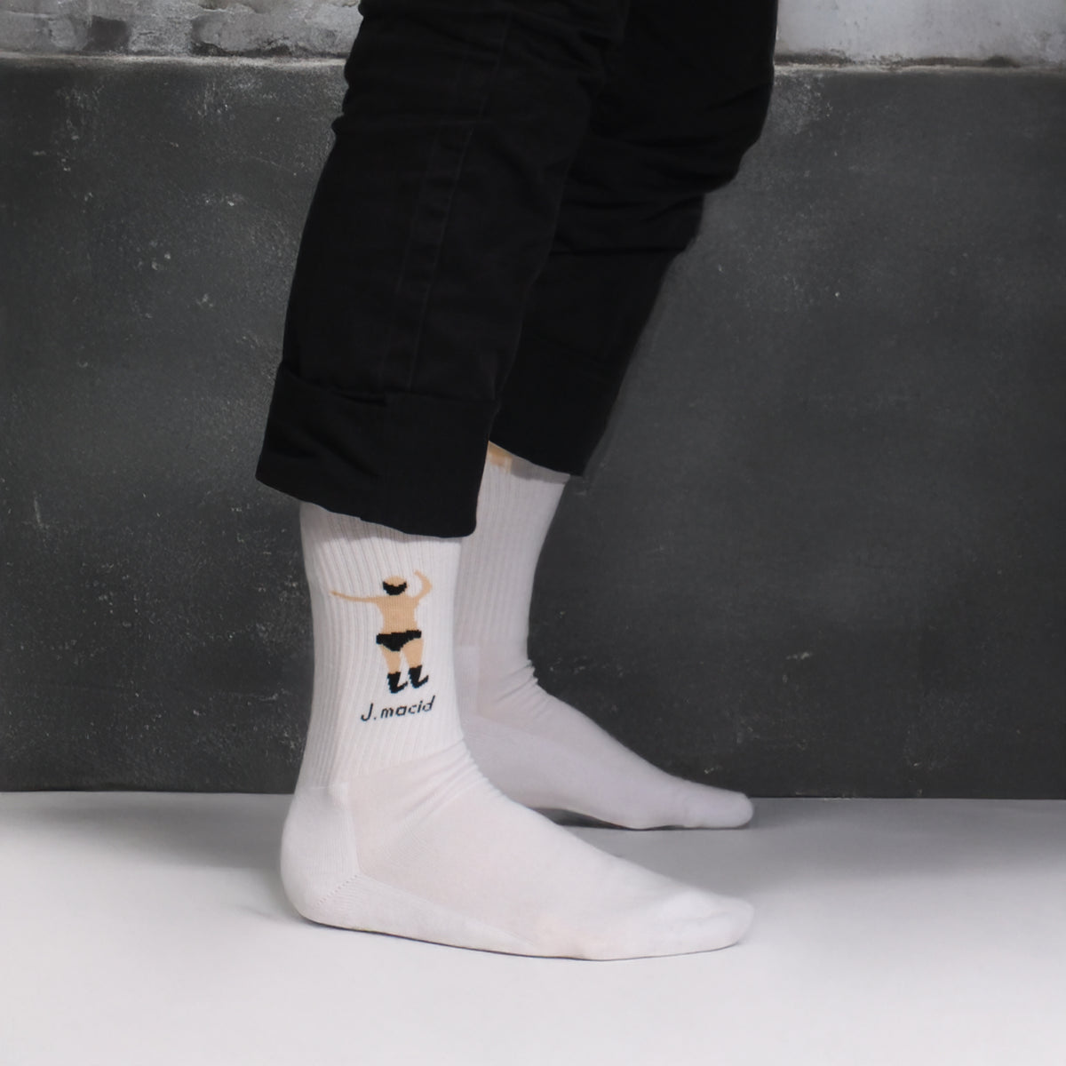 Je M'appelle Macid Collection by Monsieur Chaussette x Snob Collector By Pg Art Gallery